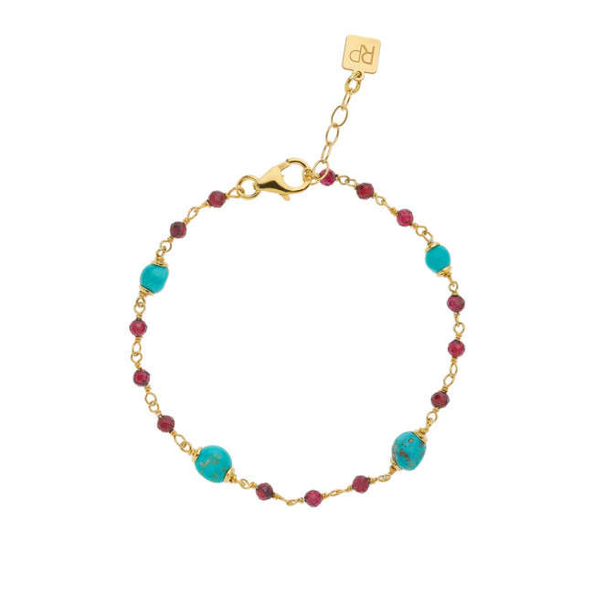 BRACCIALE ROSSO PREZIOSO ARGENTO SHINE BC26726CE/SS-TQ