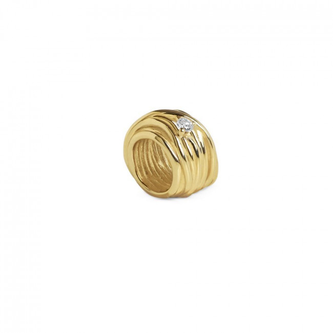 CIONDOLO FILODELLAVITA MINI 13 FILI IN ORO GIALLO E DIAMANTE AN1005GBT