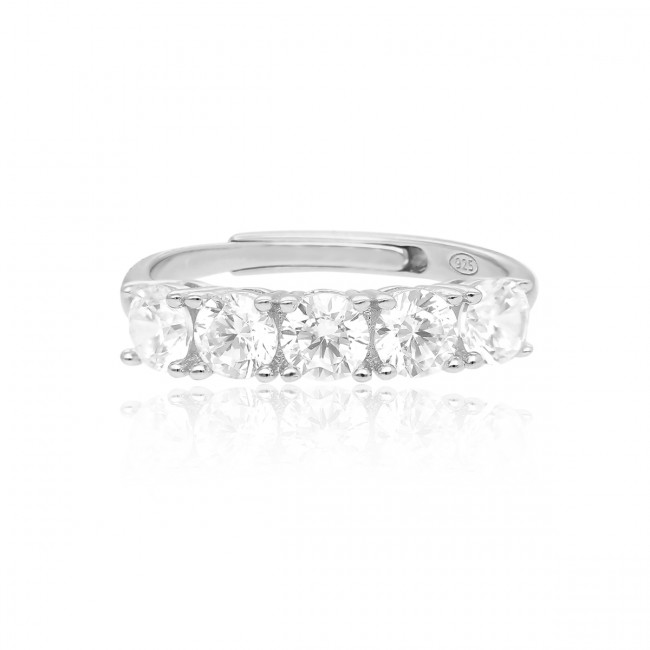ANELLO MABINA SEVENTIES ARGENTO 523174