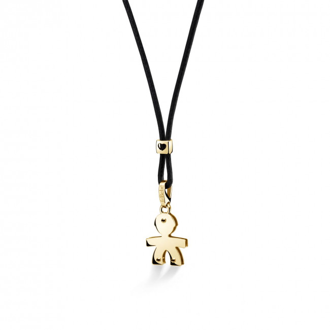 CIONDOLO LE BEBE'  BIMBO ORO GIALLO LBB005-N