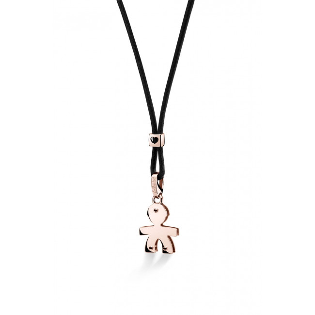 CIONDOLO LE BEBE'  BIMBO ORO ROSA LBB042
