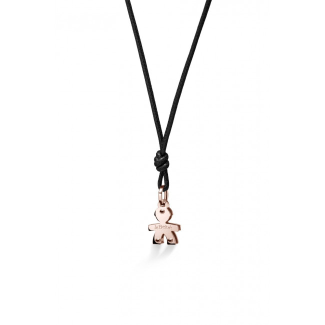 CIONDOLO LE BEBE' MINI BIMBO ORO ROSA LBB046