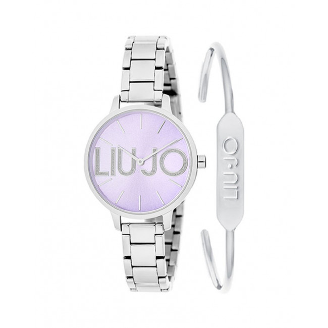 OROLOGIO LIU JO COUPLE CON BRACCIALE BANGLE TLJ1287