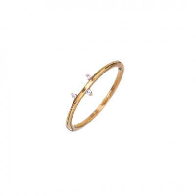ANELLO ALISIA ARGENTO 925 CANDICE AL3320-ORO-14