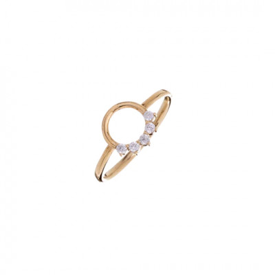 ANELLO ALISIA ARGENTO 925 CANDICE AL3632-ORO-14