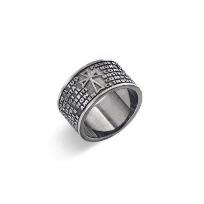 ANELLO ARGENTO PADRE NOSTRO AMEN PNB925