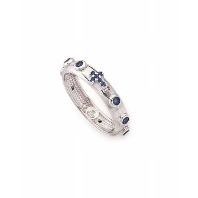 ANELLO ARGENTO ROSARIO AMEN AROBB