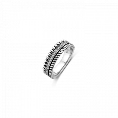 ANELLO ARGENTO TI SENTO MILANO  12342ZI/54