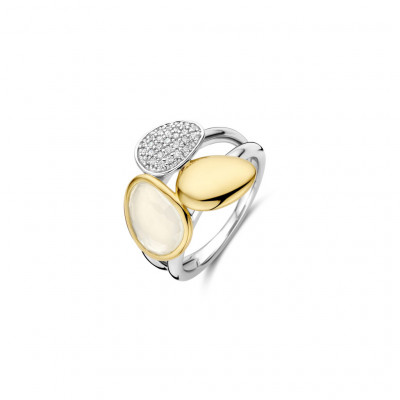 ANELLO ARGENTO TI SENTO MILANO  12387MW/56