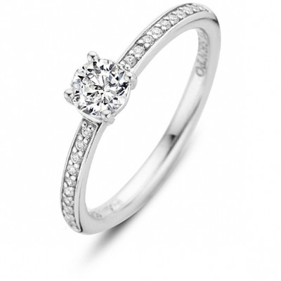 ANELLO ARGENTO TI SENTO MILANO 12109ZI/52