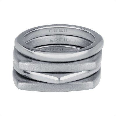 ANELLO BREIL NEW TETRA SILVER TJ3019