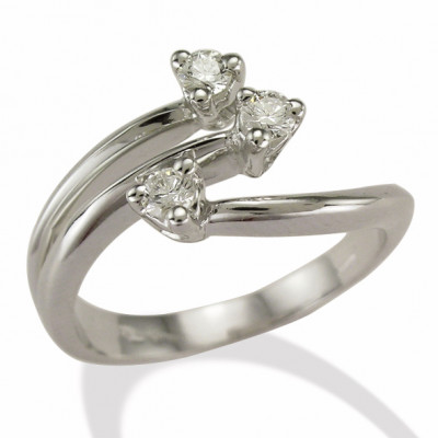 ANELLO GEMORO ORO 18KT. CON DIAMANTI CT. 0,11  FT194BIA11