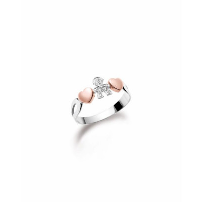 ANELLO LE BEBE' GIROCUORE ORO 18KT LBB111