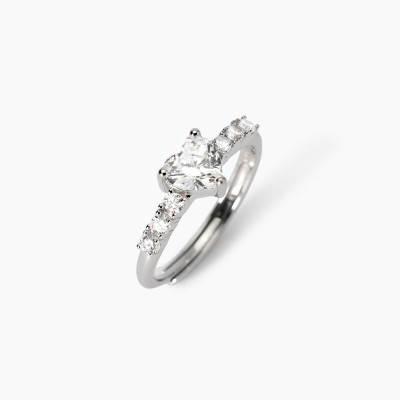 ANELLO MABINA ARGENTO ROUGE  523461