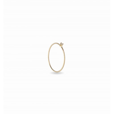 ANELLO ORO 9KT E DIAMANTE FILO D'AMORE AN355GBT-12