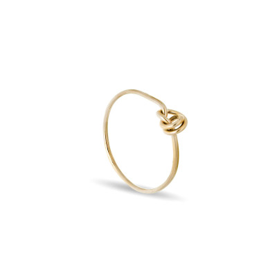 ANELLO ORO 9KT NODO D'AMORE CUPIDO AN251G
