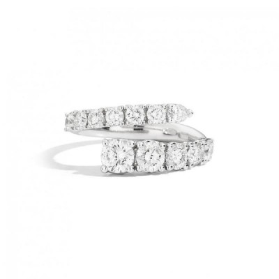 ANELLO RECARLO IN ORO BIANCO ANNIVERSARY CONTRARIÉ R01CO001/130