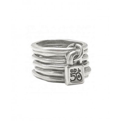 ANELLO UNODE50 PRISIONERO ANI057METXL