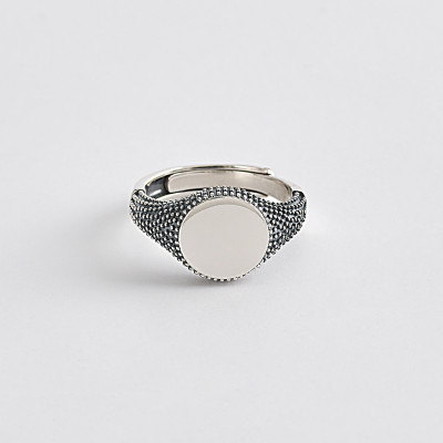 ANELLO UOMO MABINA 523222 ARGENTO  