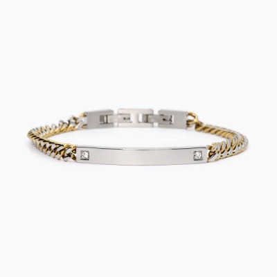 BRACCIALE  2JEWELS ACCIAIO BICOLORE  232497