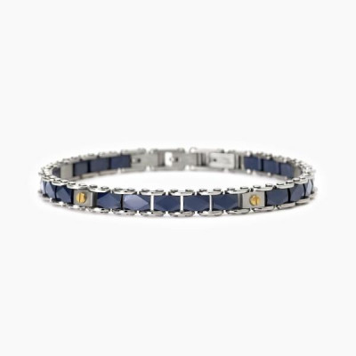 BRACCIALE  2JEWELS ACCIAIO BICOLORE CERAMICA  232468