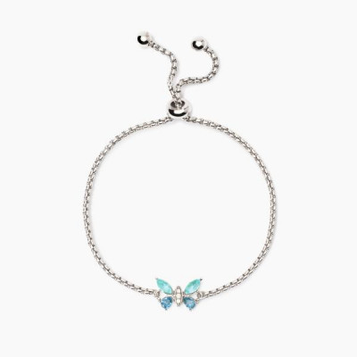 BRACCIALE 2JEWELS ACCIAIO CRISTALLI AZZURRI 232546