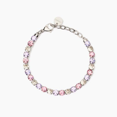 BRACCIALE 2JEWELS ACCIAIO CRISTALLI ROSA 232532