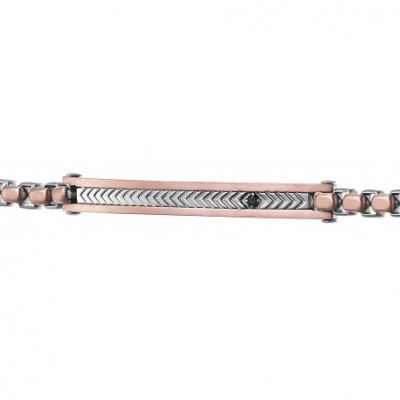 BRACCIALE ACCIAIO ZANCAN UHB002