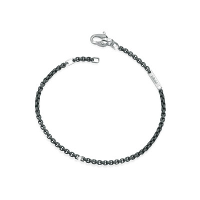 BRACCIALE ADD UOMO TITANIO E ARGENTO LBU004A