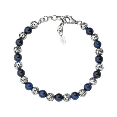 BRACCIALE ARGENTO HIPSTER AMEN BRU1PMBBL6
