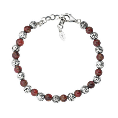 BRACCIALE ARGENTO HIPSTER AMEN BRU1PMBR6 