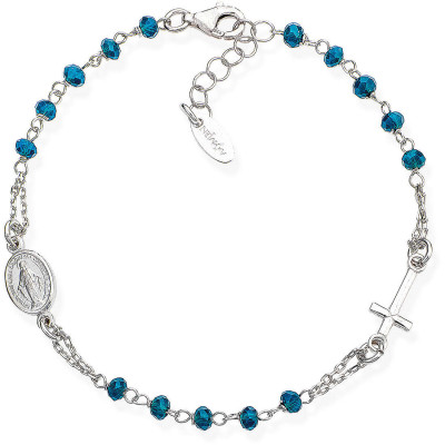 BRACCIALE ARGENTO ROSARIO AMEN BROBBL3 