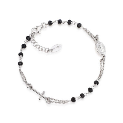 BRACCIALE ARGENTO ROSARIO AMEN BROBN3 