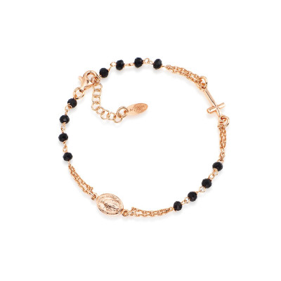 BRACCIALE ARGENTO ROSARIO AMEN BRORN3