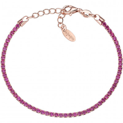 BRACCIALE ARGENTO TENNIS  AMEN BTRFU16