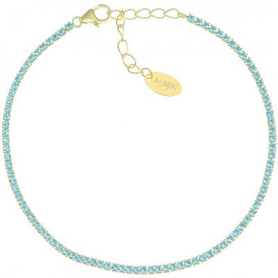 BRACCIALE ARGENTO TENNIS MANIA AMEN BT1GAZ17    