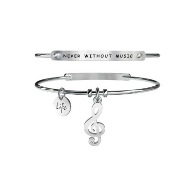 BRACCIALE KIDULT FREE TIME CHIAVE DI VIOLINO ARMONIA 231644