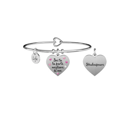 BRACCIALE KIDULT LOVE SEI TU LA PARTE MIGLIORE DI ME 731874