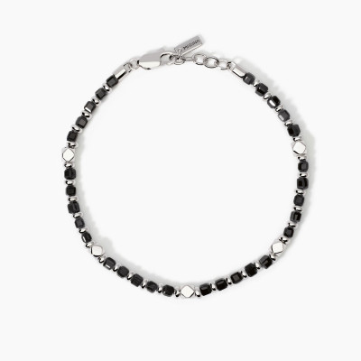 BRACCIALE MABINA CALIFORNIA ARGENTO UOMO 534004