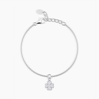 BRACCIALE MABINA E' SOLO FORTUNA ARGENTO 533308