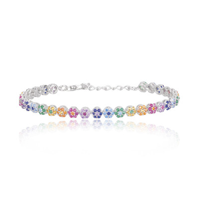 BRACCIALE MABINA FIOR FIORE ARGENTO 533330