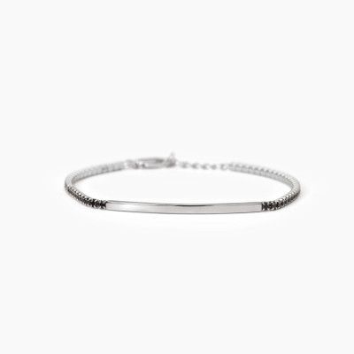 BRACCIALE MABINA GENTLEMAN ARGENTO UOMO 533817