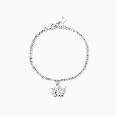 BRACCIALE MABINA JUNIOR ARGENTO BUTTERFLY 533605