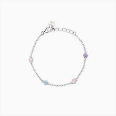 BRACCIALE MABINA JUNIOR RAINBOW ARGENTO 533871-16