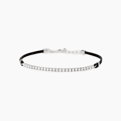 BRACCIALE MABINA MIDNIGHT ARGENTO UOMO 534122