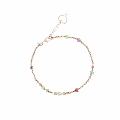 BRACCIALE MAMAN ET SOPHIE ARGENTO 925  PERIDOTO BRSSANDMX