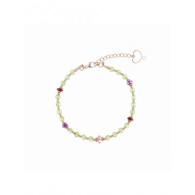 BRACCIALE MAMAN ET SOPHIE ARGENTO 925 PERIDOTO BRISF2PR