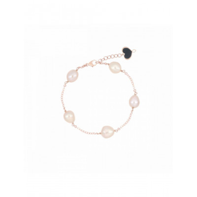 BRACCIALE MAMAN ET SOPHIE PERLE ARGENTO 925 BRLABOV