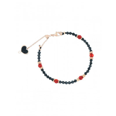 BRACCIALE MAMAN ET SOPHIE SPINELLO E CORNIOLA ARGENTO 925 BPISF2SPCO