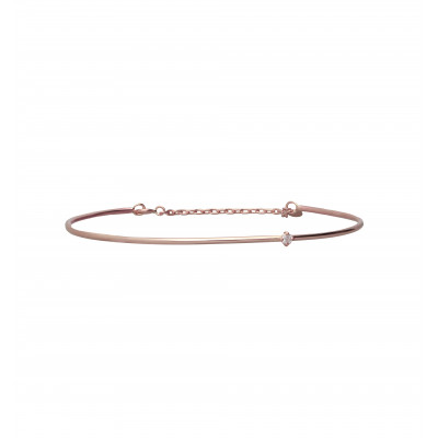 BRACCIALE ORO 9KT E DIAMANTE BIANCO CUPIDO BR356RBT-M